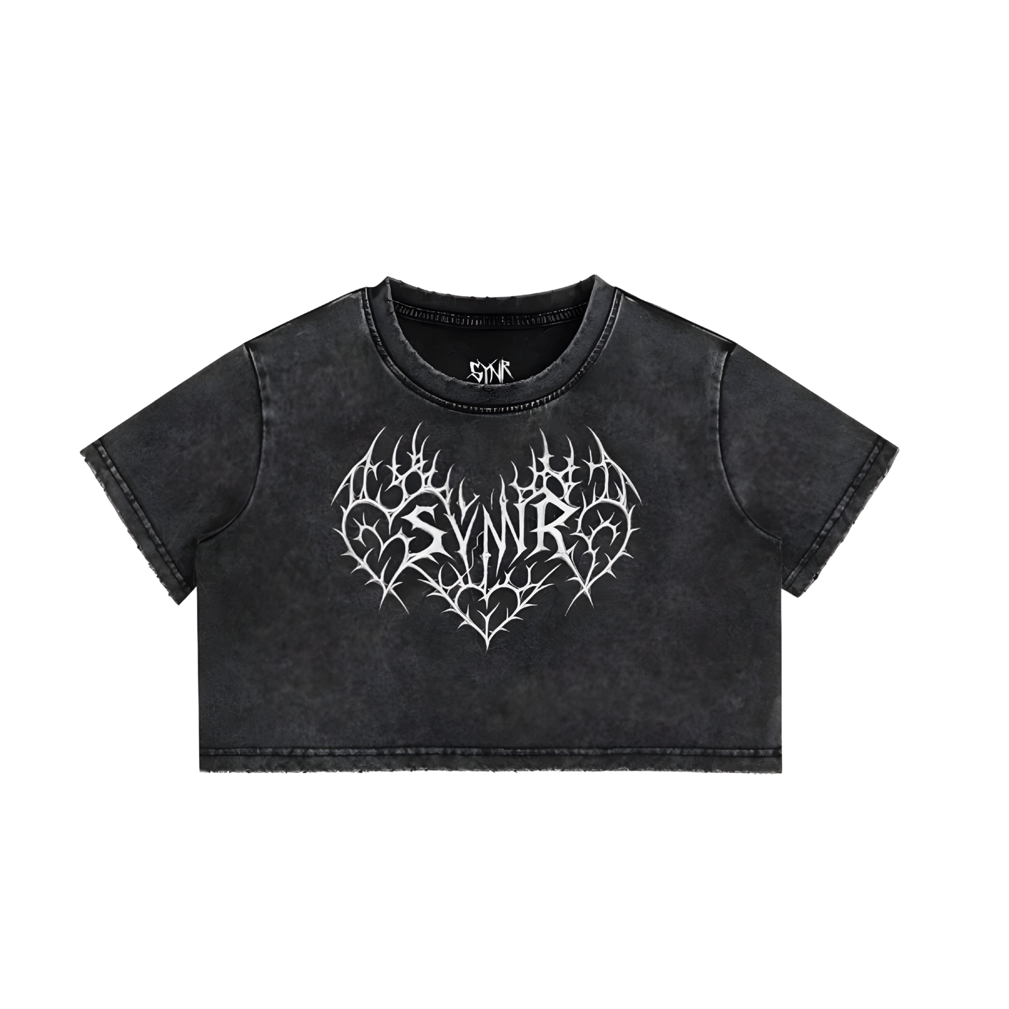 SYNR "HEART3TTACK" CROP TOP