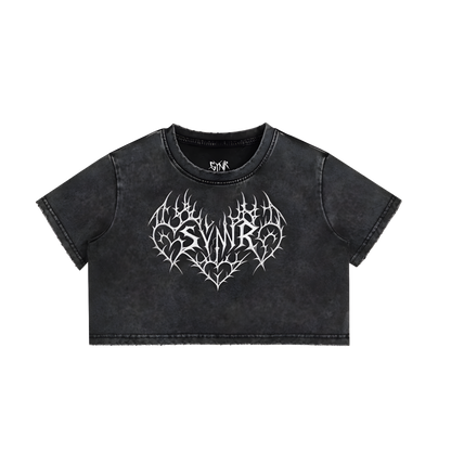 SYNR "HEART3TTACK" CROP TOP